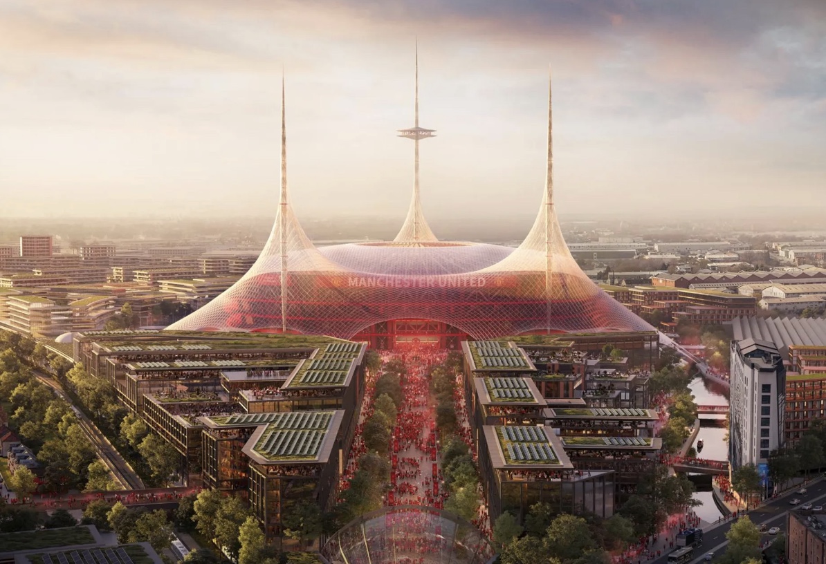 Segja góðan gang í að hefja framkvæmdir við nýjan völl United – Stefna á að opna á þessari dagsetningu