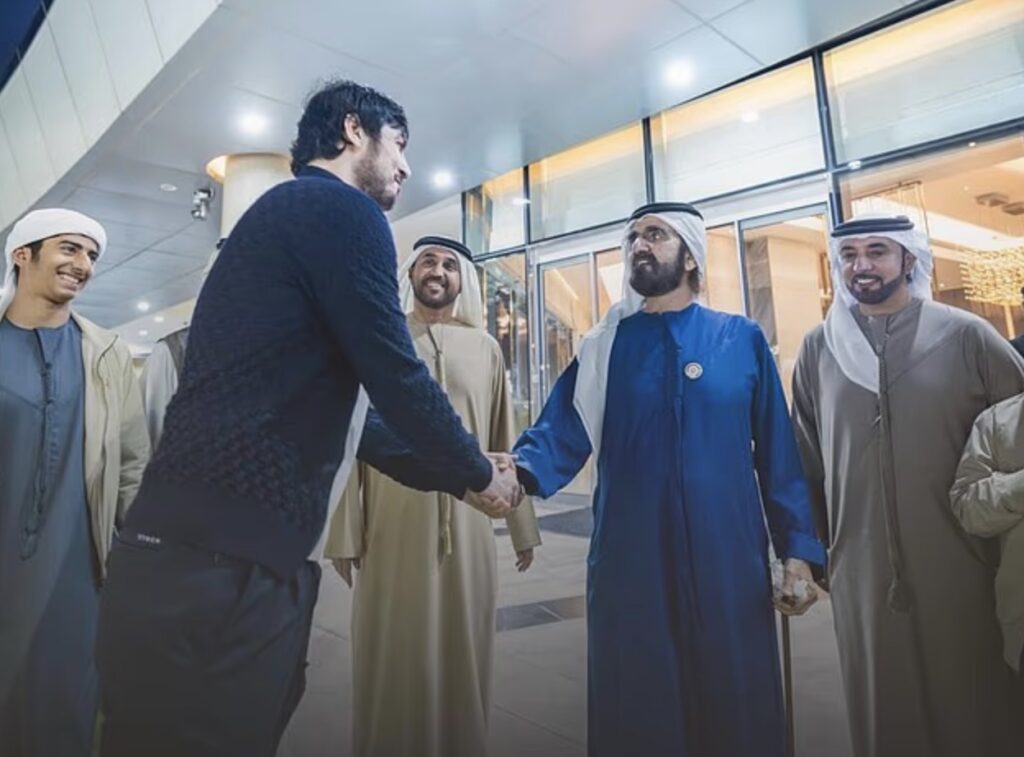 Útilokaður úr landsliði Íran vegna myndar með leiðtoganum í Dubai