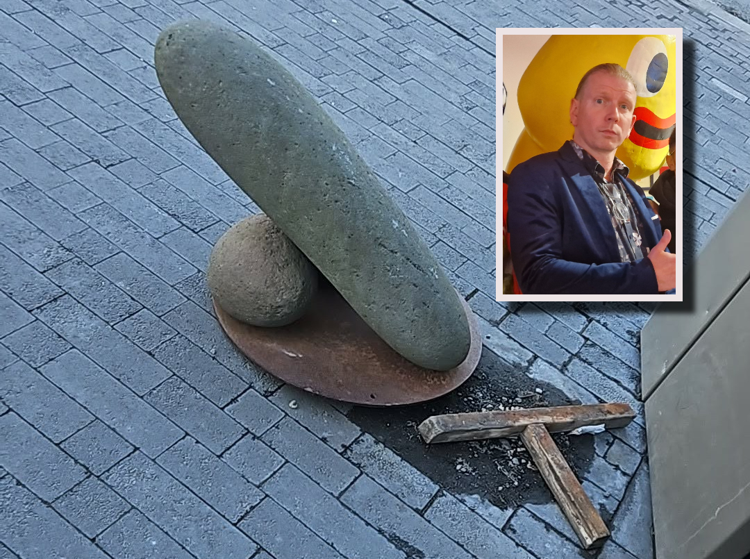 Óprúttnir aðilar við Reðasafnið: Reyndu að stela risastórum steinlim – „Voru í vandræðum með að ná honum upp“