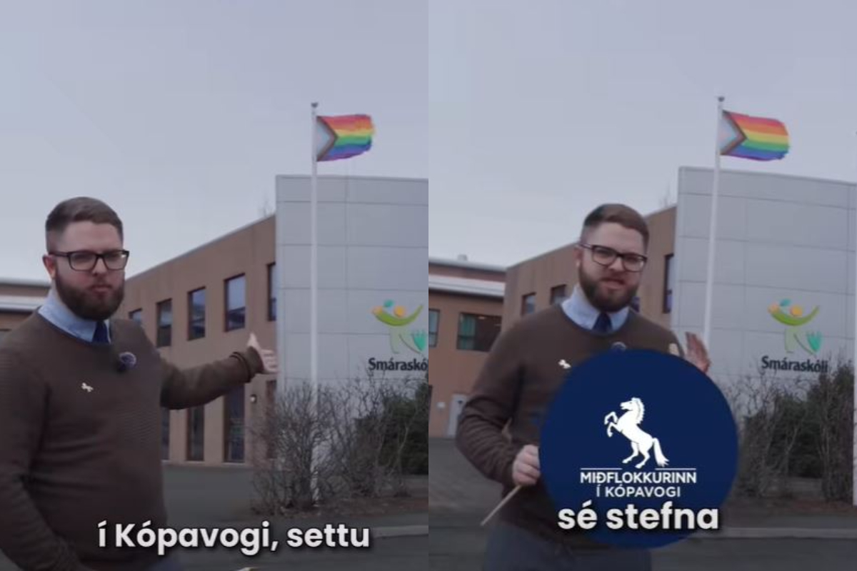 Miðflokkurinn í Kópavogi vill láta fjarlægja regnbogafána við alla skóla í bænum