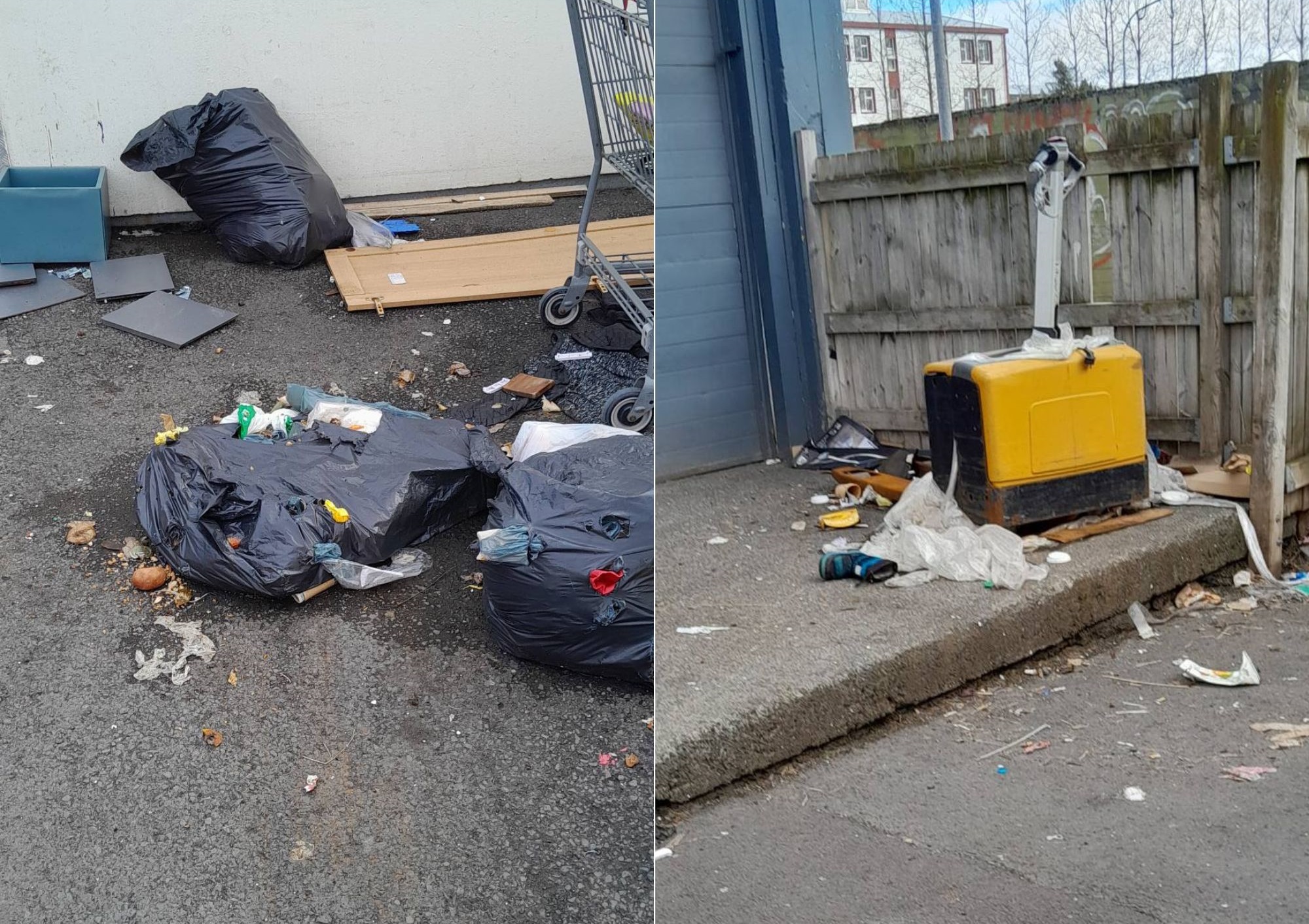 Íbúar langþreyttir á gríðarlegum sóðaskap á lóð í Iðufelli