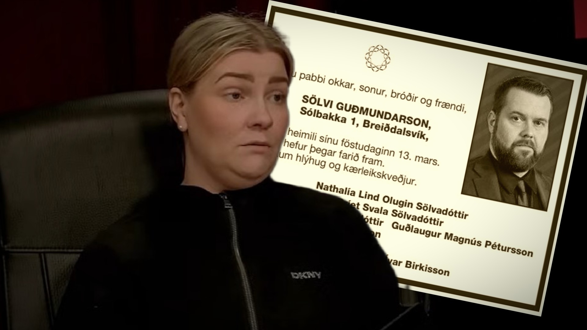 Íris Helga hefur verið handtekin í kjölfar dánartilkynningarinnar og er grunuð um umsáturseinelti