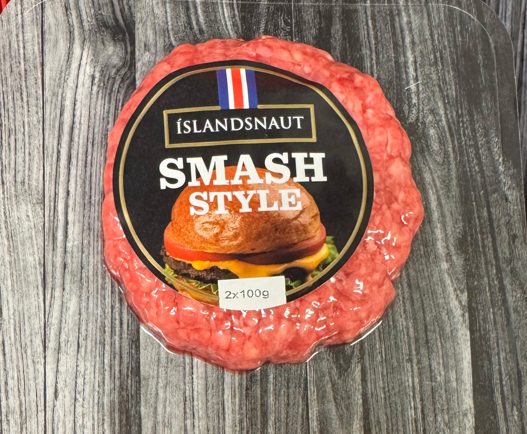 Salmonella fannst í hamborgara