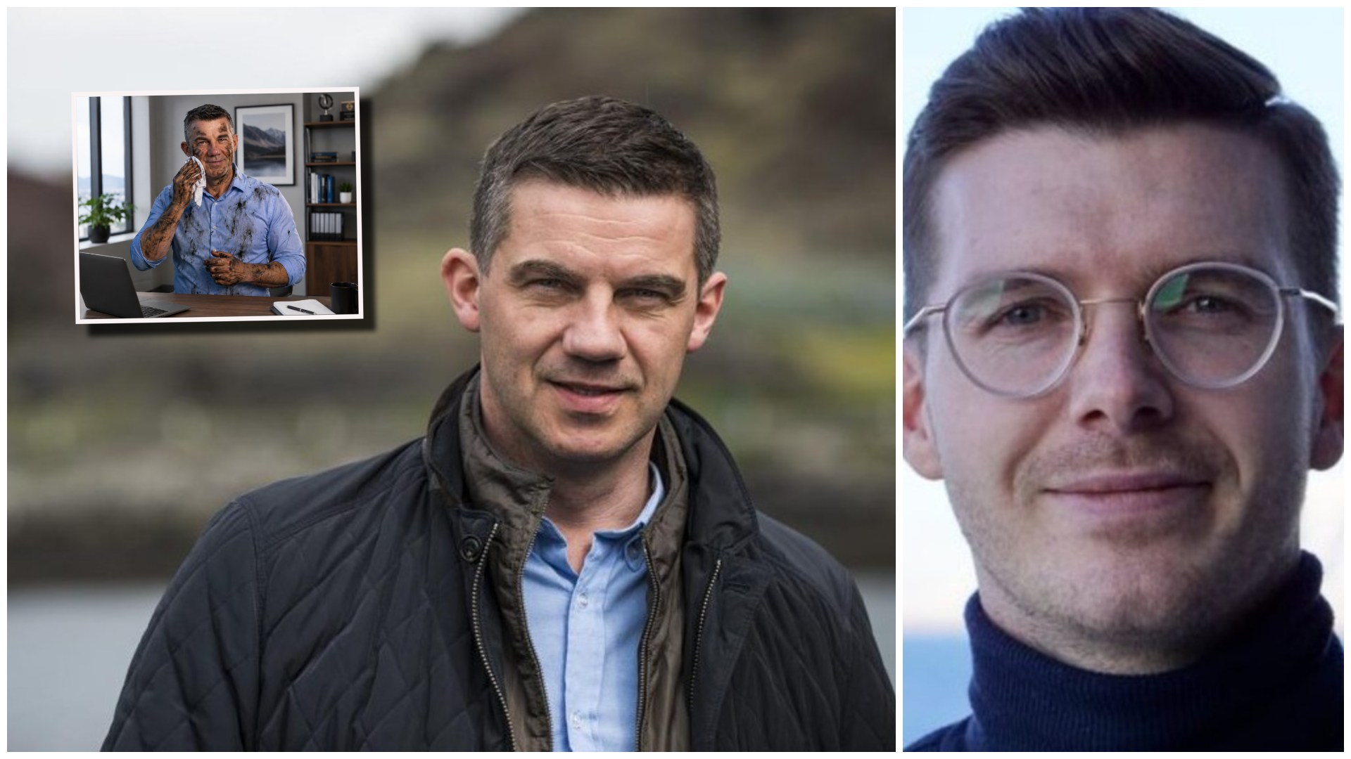 Elliði svarar fyrir sig og birtir mynd af sér grútskítugum – „Er þetta virkilega það sem Samfylkingin vill?“