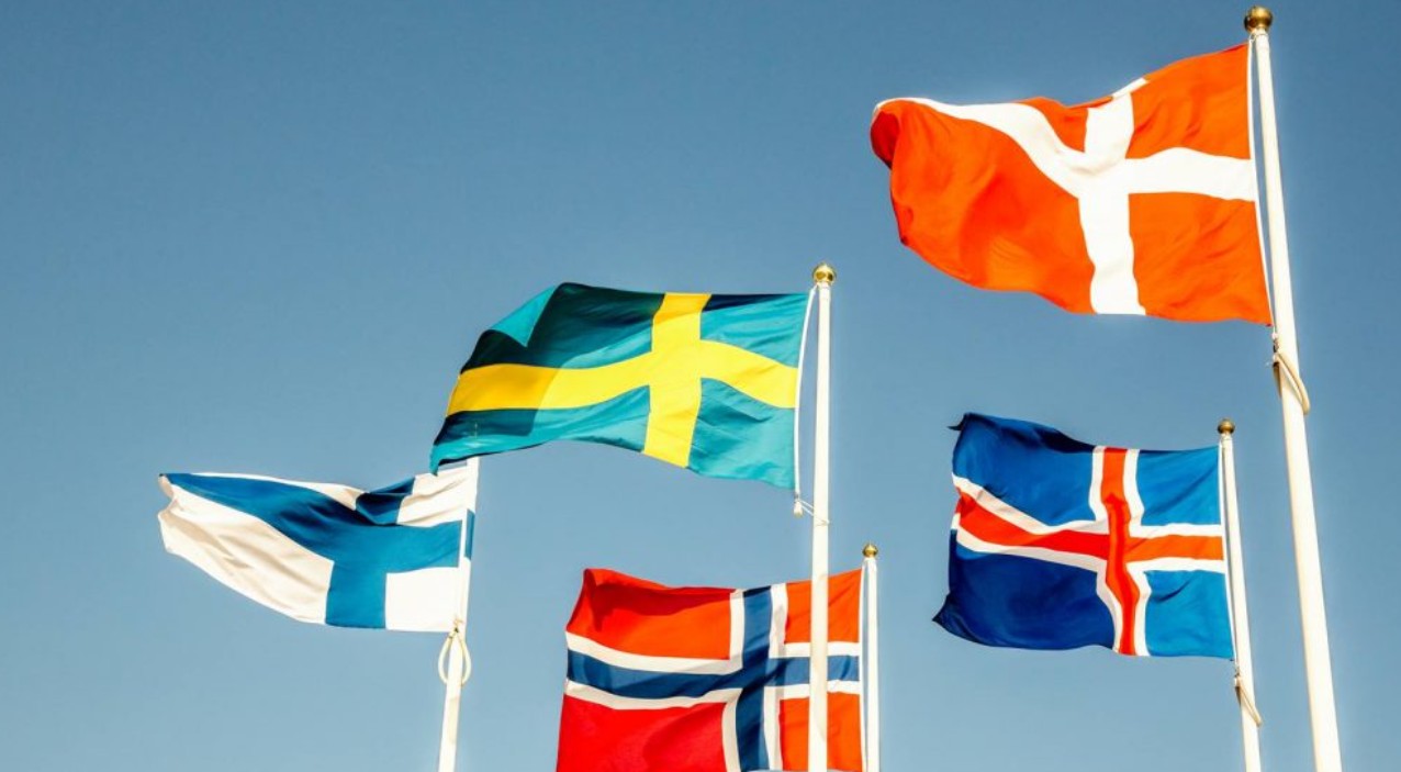 Norðurlöndin þjappa sér saman í loftinu