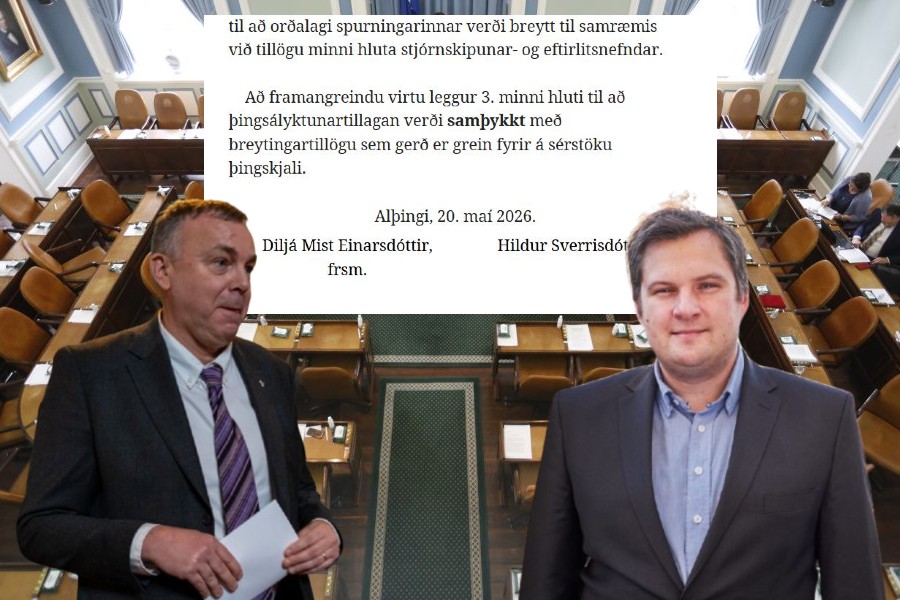 Pawel ánægður með að Sjálfstæðismenn vilji samþykkja þjóðaratkvæðagreiðslu um ESB-viðræður – „Mistök í skjalavinnslu“ segir Jón Pétur
