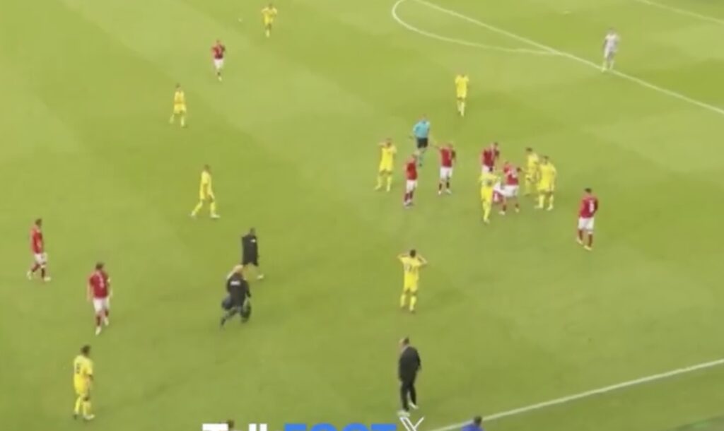 Gangráður Eriksen bjargaði honum